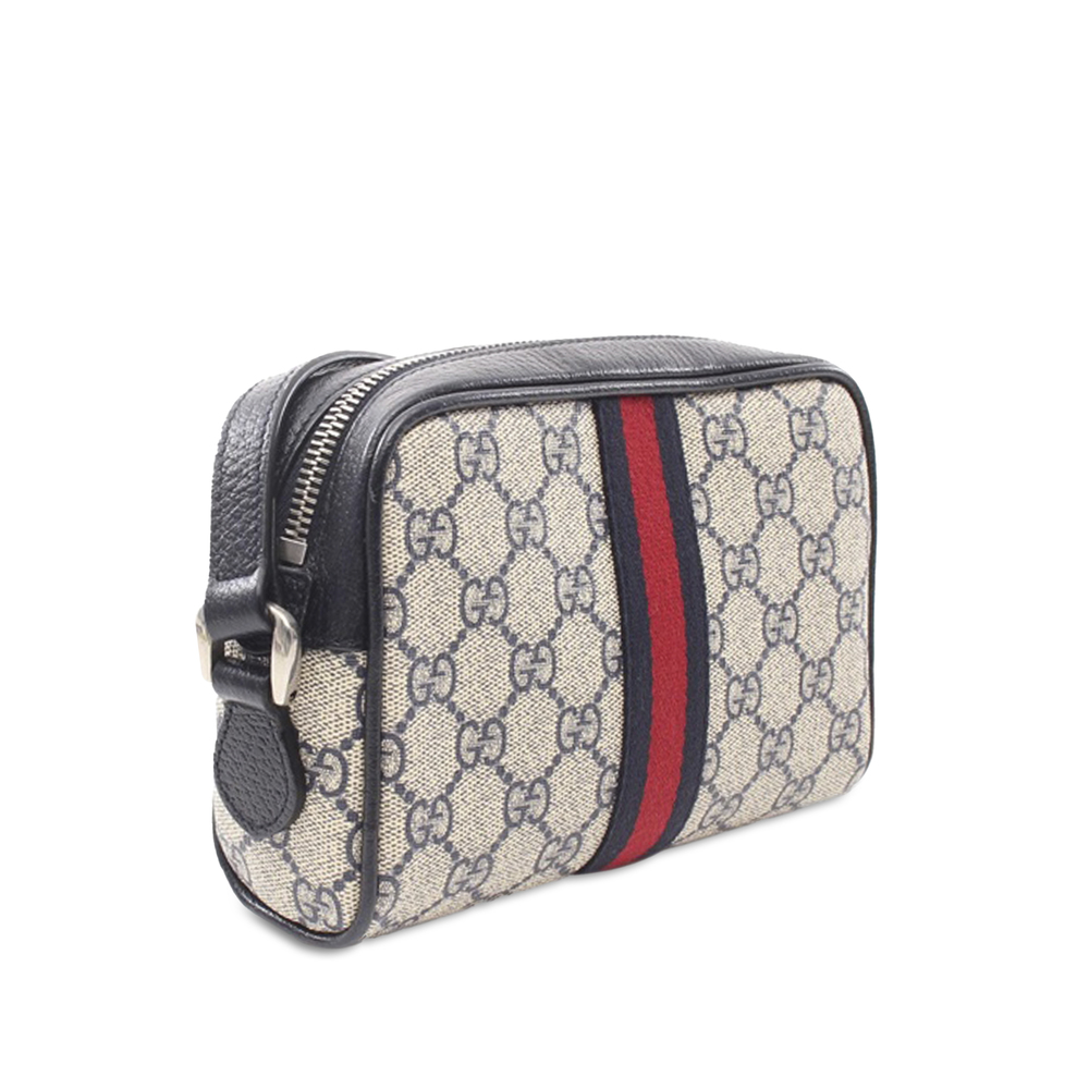 Pre-Loved Gucci Mini GG Supreme Ophidia Crossbody Bag - Picture 2 of 8